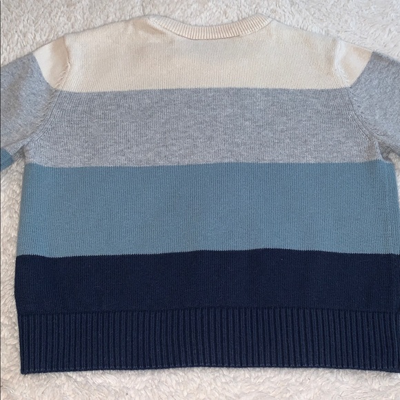 Children’s Place Blue Gray Sweater 18-24M EUC Crewneck - Picture 9 of 9